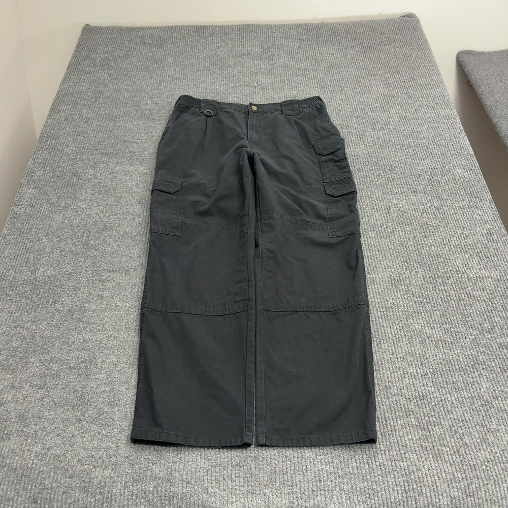 511 Tactical Cargo Pants Mens 36x30 Black Cotton Utility Workwear Gorpcore